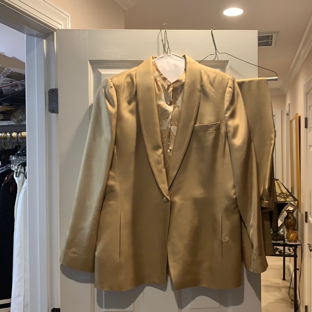 Dana Buchman 3pc evening suit